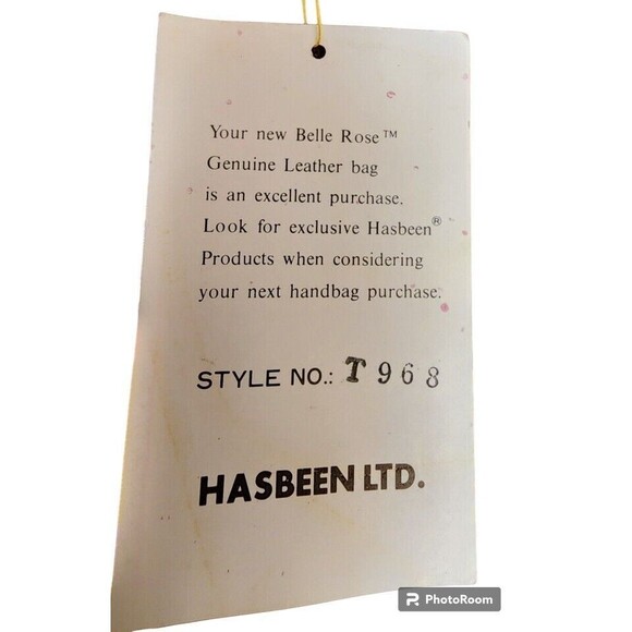 Vintage Belle Rose Ostrich Leather Red Korean Purse Medium Detachable Strap NEW - Picture 14 of 14